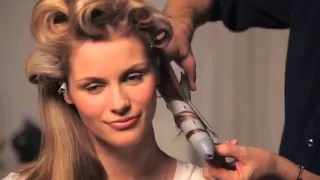 How to create retro curls