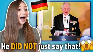 German Reacts to KING CHARLES Speaking German in Federal Parliament! 🇬🇧🇩🇪| Feli from Germany