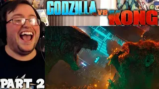 Gor's "Godzilla vs. Kong" Movie REACTION (Part 2: Round 2, 3 & Final Fight!) Badass Fight!