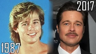 Brad Pitt (1987-2017) all movies list from 1987! How much has changed? Before and Now!