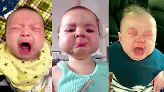 Try Not To Laugh : Cutest Baby Crying Moments Compilation | Funny Videos