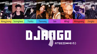 에이티즈 (ATEEZ) - DJANGO [Color Coded Thaisub]