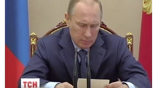 Путін скликав засідання Ради безпеки федерації - обговорити мирний план на Донбасі