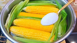 Советы и хитрости. Как сварить кукурузу за 10 минут. Сладкая ,ароматная кукуруза как на море.