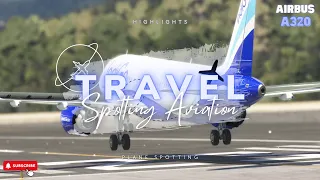 Very HEAVY Airplane Landing!! Indigo Airbus A320 Landing at Madeira Airport