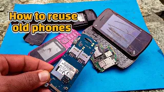 Awesome Ideas 2 Uses of old Damaged mobile phones 😱