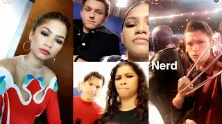 Zendaya & Tom Holland Best Snapchat/Instagram Moments #TomDaya