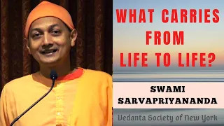 What Carries from Life to Life? | Swami Sarvapriyananda