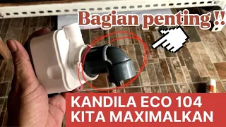 Maximalkan kinerja pompa kandila eco 104