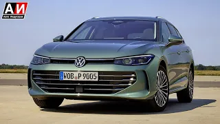 Всё о новом Volkswagen Passat B9 (2024)