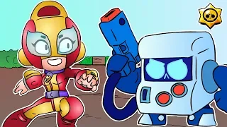 MAX VS 8 BIT - Brawl Stars Animation