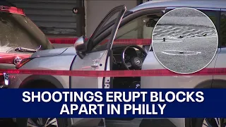 Two shootings blocks apart in Philadelphia leaves 1 dead, 3 injured: police