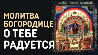 Молитва Пресвятой Богородице пред иконой О Тебе радуется. Греческий распев