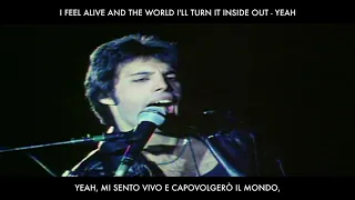 Queen - Don't Stop Me Now (Lyrics In Italian & English / Testo in Inglese e Italiano)