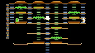 NES BurgerTime TAS in 2:25:53.45