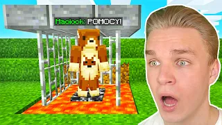 ZOSTAŁEM UWIĘZIONY za SOJUSZ z BOBO w Minecraft!