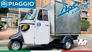 Motocarro Piaggio Ape Furgon Diesel. Motoselva