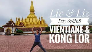 Day 67 & 68 - Sightseeing in Vientiane and Exploring a Rural Laos Village!