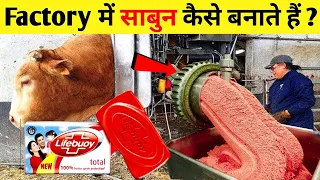 देखिए फैक्ट्री में साबुन कैसे बनाते है । How Soap is Made in Factory