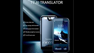 Translator T7,  интеллектуальный  переводчик речи, Translate, c AliExpress. T7 A1 TRANSLATOR