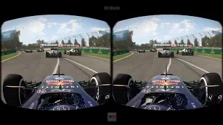 F1 Formula Racing in Virtual reality - Grand Prix Race Highlights 3D VR SBS HTC Vive