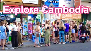 Explore Cambodia Trip 2023 & Enjoy Phnom Penh Walking Tour In Evening Scene