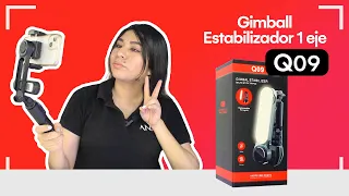 GIMBALL ESTABILIZADOR Q09 - UBOXING Y USO | Anavatec