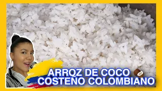 cómo hacer ARROZ DE COCO 🥥 COSTEÑO COLOMBIANO / Cocina Con Nelu