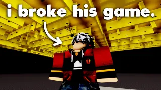 I Surprised a Roblox Developer Using an OP Glitch