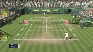 Andrey Rublev VS Alexander Bublik | Halle 2023 | Tennis Elbow 4 | CPU vs CPU