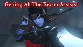 Overwatch - Getting All The Recon Assists!