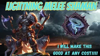 Last Epoch | LIGHTNING MELEE SHAMAN GIGACHAD BUILD CONCEPT!!! | Not Bait I Swear **