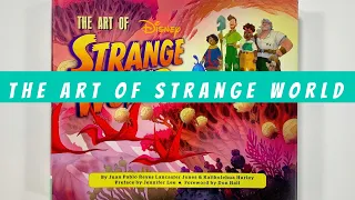 The Art of Strange World (flip through) Disney Artbook