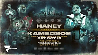 Devin Haney vs George Kambosos 2 Full Fight HD 30 FPS October 2022