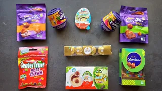 lots of candies, surprise toys, chocolate opening video, lots of chocolates,Cadbury celebration