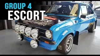 What's in a Ford Escort RS Group 4 rally car?