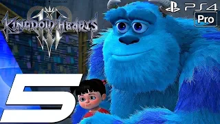 Kingdom Hearts 3 - English Walkthrough Part 5 - Monsters Inc World (Full Game) PS4 PRO