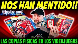 NOS HAN MENTIDO!!  LA IMPORTANCIA DE LAS COPIAS FÍSICAS EN LOS VIDEOJUEGOS | TXARLY BOY GAMES