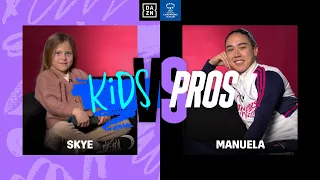 Kids vs. Pros: Manuela Zinsberger & Skye Form A Goalkeepers' Union 🧤