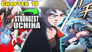 Boruto TBV Chapter 11 Manga spoiler Sarada's TRUE POWER Surpasses Sasuke?! #viral #boruto