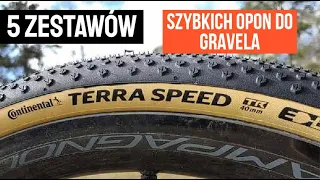 Opony Gravelowe 5 najszybszych zestawów. M in. Continental Vittoria Maxxis