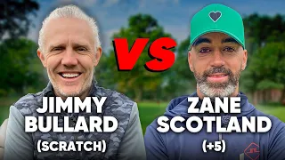 Can Jimmy Bullard Beat a +5 Golfer !?|Scratch Golfer v Pro Golfer | Bullard v Zane Scotland 🔥🏌️‍♂️