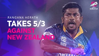 Rangana Herath runs through New Zealand with 5/3 in 2014 | T20 World Cup