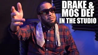 DRAKE AND MOS DEF IN THE STUDIO | Crank Lucas