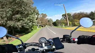 Sunny winters day ride, Royal Enfield Super Meteor 650