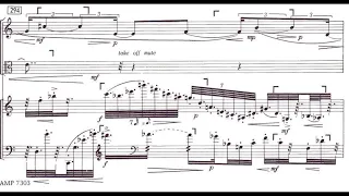 Elliott Carter - String Quartet No 3 with score (1971)