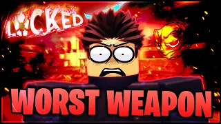 LOCKED Developers NEED To Fix This Weapon... (LOCKED New Blue Lock Roblox Game)