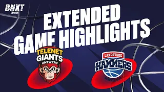 Telenet Giants Antwerp vs. Landstede Hammers - Game Highlights