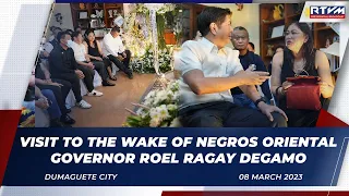 Visit to the Wake of Negros Oriental Governor Roel Ragay Degamo 3/8/2023