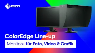 ColorEdge Line-up: EIZO Monitore für Foto, Video & Grafik im Überblick